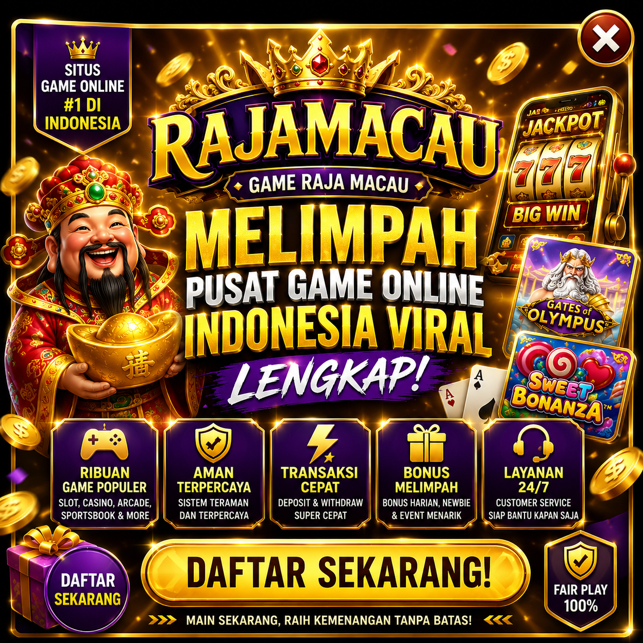 Popup RAJAMACAU
